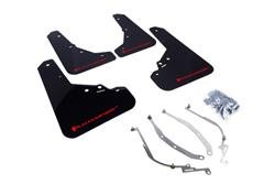 Rally Armor UR Mud Flaps for 2012-2019 500 - MF25-UR-BLK/RD