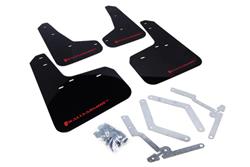 Rally Armor UR Mud Flaps for 2012-2018 FOCUS - MF27-UR-BLK/RD