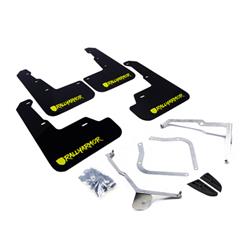 Rally Armor UR Mud Flaps for 2015-2021 WRX, WRX STI - MF32-UR-BLK/CGN-X