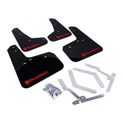 Rally Armor UR Mud Flaps for 2013-2018 FOCUS - MF27-UR-BLK/RD-X