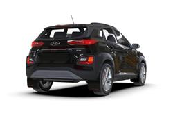 Rally Armor UR Mud Flaps for 2018-2023 KONA - MF63-UR-BLK/RD
