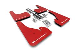 Rally Armor UR Mud Flaps for 2018-2025 COROLLA - MF67-UR-RD/WH