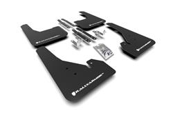 Rally Armor UR Mud Flaps for 2018-2025 COROLLA - MF67-UR-BLK/WH