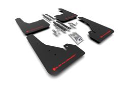 Rally Armor UR Mud Flaps for 2018-2025 COROLLA - MF67-UR-BLK/RD