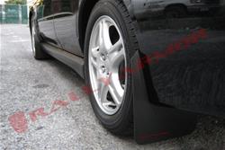 Rally Armor Basic Mud Flaps for 2002-2007 IMPREZA - MF1-BAS-RD
