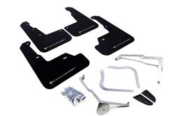 Rally Armor UR Mud Flaps for 2015-2021 WRX, WRX STI - MF32-UR-BLK/SIL