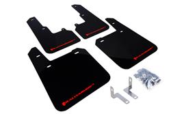 Rally Armor UR Mud Flaps for 2015-2019 OUTBACK - MF36-UR-BLK/RD