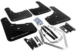 Rally Armor UR Mud Flaps for 2014-2019 FIESTA - MF29-UR-BLK/SIL