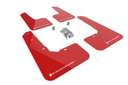 Rally Armor UR Mud Flaps for 2022-2025 OUTBACK - MF76-UR-RD/WH