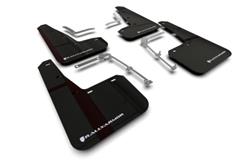 Rally Armor UR Mud Flaps for 2021-2023 YARIS - MF74-UR-BLK/WH