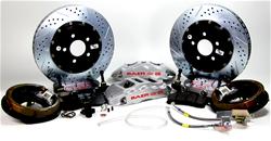 Baer Brakes Baer Claw Extreme+ Disc Brake Systems for 2005-2013 CORVETTE, 2005-2009 XLR - 4302080S