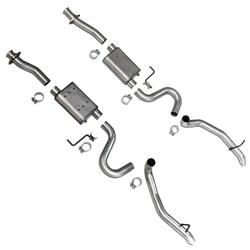 BBK VariTune Cat-Back Exhaust Systems for 1987-1993 MUSTANG - 3002