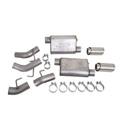 BBK VariTune Rear Axle Back Exhaust Systems for 2010-2015 CAMARO - 41065