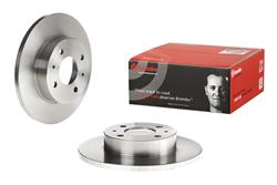 Brembo Prime UV Coated Brake Rotors for 1990 PULSAR NX, 1987-1990 SENTRA - 08.4932.10