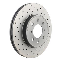 Brembo Xtra Drilled Performance Rotors for 1990-2005 CIVIC, 1994-1995 CIVIC DEL SOL, 1990-2001 INTEGRA - 09.5509.1X