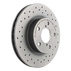 Brembo Xtra Drilled Performance Rotors for 1993-2001 IMPREZA, 1990-2001 LEGACY - 09.5673.1X