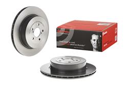 Brembo Prime UV Coated Brake Rotors for 2004 IMPREZA - 09.7813.11