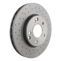 Brembo Xtra Drilled Performance Rotors for 2002-2005 C230, 2001-2005 C240 - 09.8411.1X