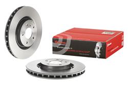Brembo Prime UV Coated Brake Rotors for 2003-2009 350Z, 2003-2004 G35 - 09.8485.11