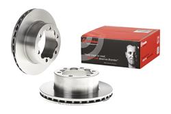 Brembo Prime UV Coated Composite Rotors for 2007-2018 SPRINTER 3500, 2018 SPRINTER 3500XD - 09.9510.14