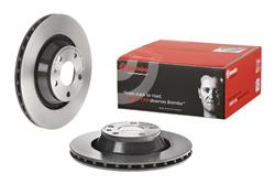 Brembo Prime UV Coated Brake Rotors for 2008-2015 TT QUATTRO, 2012-2013 TT RS QUATTRO, 2009-2015 TTS QUATTRO - 09.9768.11