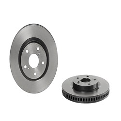 Brembo Prime UV Coated Brake Rotors for 2018 COROLLA IM, 2009-2013 MATRIX, 2009-2018 RAV4 - 09.A417.21