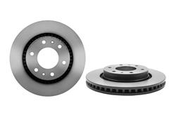 Brembo Prime UV Coated Brake Rotors for 2006-2009 ENVOY, TRAILBLAZER, 2006-2007 RAINIER - 09.B563.11