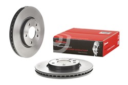 Brembo Prime UV Coated Brake Rotors for 2014-2015 CRUZE, 2012-2017 VERANO, 2011-2015 VOLT - 09.B356.11