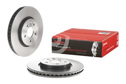 Brembo Prime UV Coated Brake Rotors for 2013-2022 ENCORE, 2013-2015 SONIC, 2015-2022 TRAX - 09.B356.21
