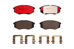 Brembo Disc Brake Pad and Rotor Kits for 2011 SPORTAGE, 2011-2013 TUCSON - KT00493