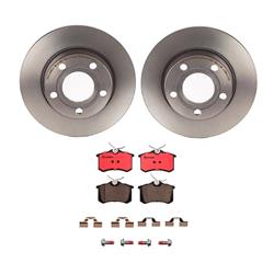 Brembo Disc Brake Pad and Rotor Kits for 2002-2004 ALLROAD QUATTRO - KT00463