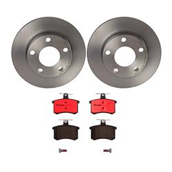 Brembo Disc Brake Pad and Rotor Kits for 1996-2002 A4 QUATTRO - KT00465