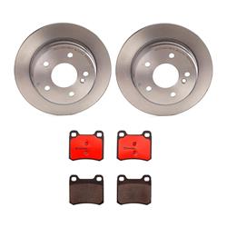 Brembo Disc Brake Pad and Rotor Kits for 1994-1996 C220, 1994-1995 C280 - KT00470