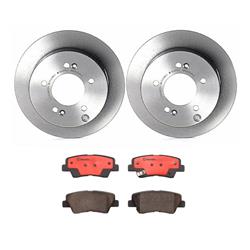 Brembo Disc Brake Pad and Rotor Kits for 2009-2010 SONATA - KT00476