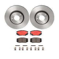 Brembo Disc Brake Pad and Rotor Kits for 2006-2010 SONATA - KT00492