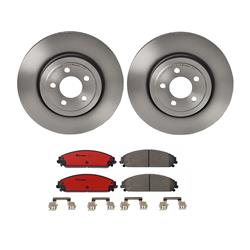 Brembo Disc Brake Pad and Rotor Kits KT00495