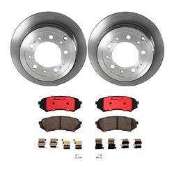 Brembo Disc Brake Pad and Rotor Kits for 1998-2007 LAND CRUISER, LX470 - KT00496