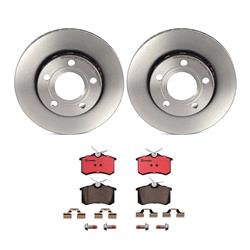 Brembo Disc Brake Pad and Rotor Kits for 2000-2002 S4 - KT00569