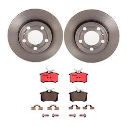 Brembo Disc Brake Pad and Rotor Kits for 2000-2005 TT QUATTRO - KT00572
