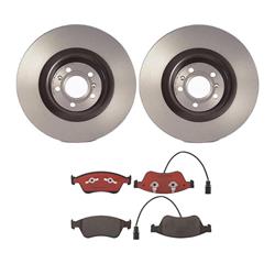 Brembo Disc Brake Pad and Rotor Kits for 2003-2010 A8 QUATTRO, 2004-2006 PHAETON - KT00588