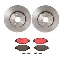 Brembo Disc Brake Pad and Rotor Kits for 2002-2008 X-TYPE - KT00599