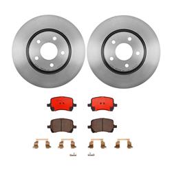 Brembo Disc Brake Pad and Rotor Kits for 2006-2008 COBALT, 2008 G5 - KT00606