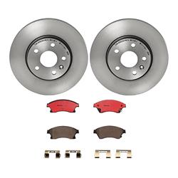 Brembo Disc Brake Pad and Rotor Kits for 2011-2015 CRUZE, 2016 CRUZE LIMITED, 2012-2017 SONIC - KT00625