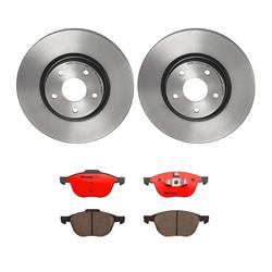 Brembo Disc Brake Pad and Rotor Kits for 2013-2017 C-MAX, 2013-2019 ESCAPE - KT00634