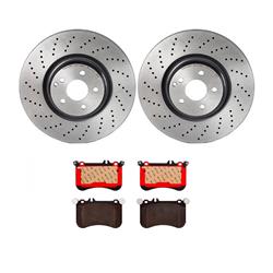 Brembo Disc Brake Pad and Rotor Kits KT00706