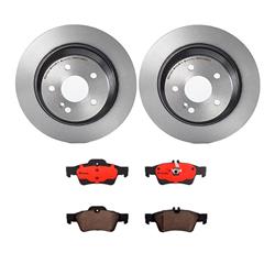 Brembo Disc Brake Pad and Rotor Kits KT00718