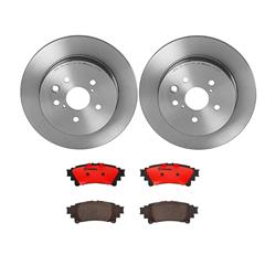 Brembo Disc Brake Pad and Rotor Kits KT00756