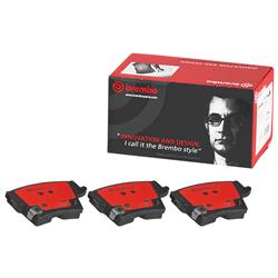 Brembo NAO Ceramic Brake Pads for 2006-2013 CHARGER - P18033N