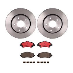 Brembo Disc Brake Pad and Rotor Kits KT00776
