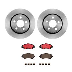 Brembo Disc Brake Pad and Rotor Kits for 2008-2012 LIBERTY, 2007-2011 NITRO - KT00782